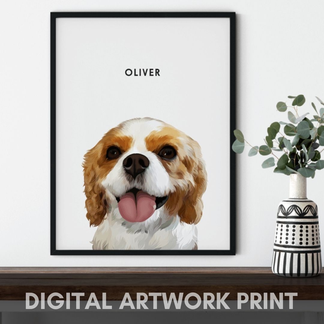 Custom Dog Portrait - Digital File