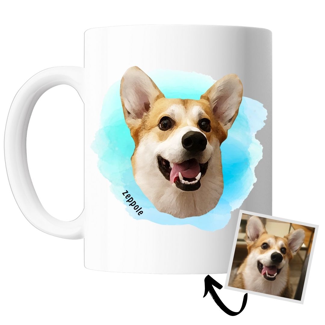 Custom Dog Mug - Stay Pawsitive
