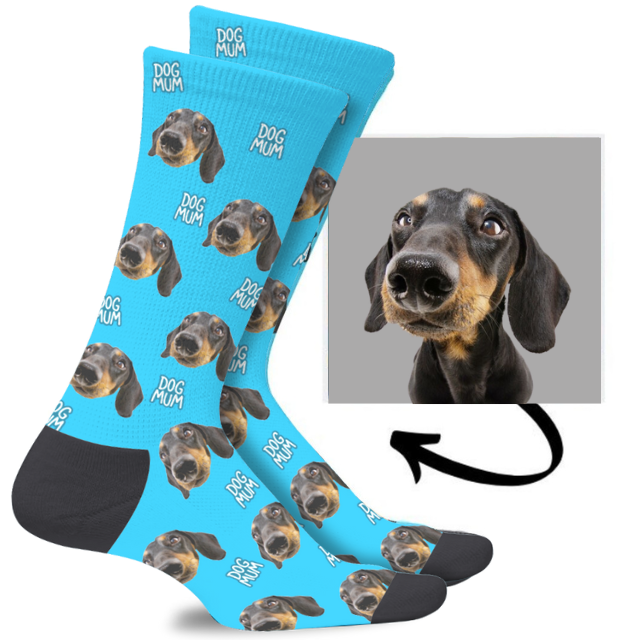 Custom Dog Mum Socks