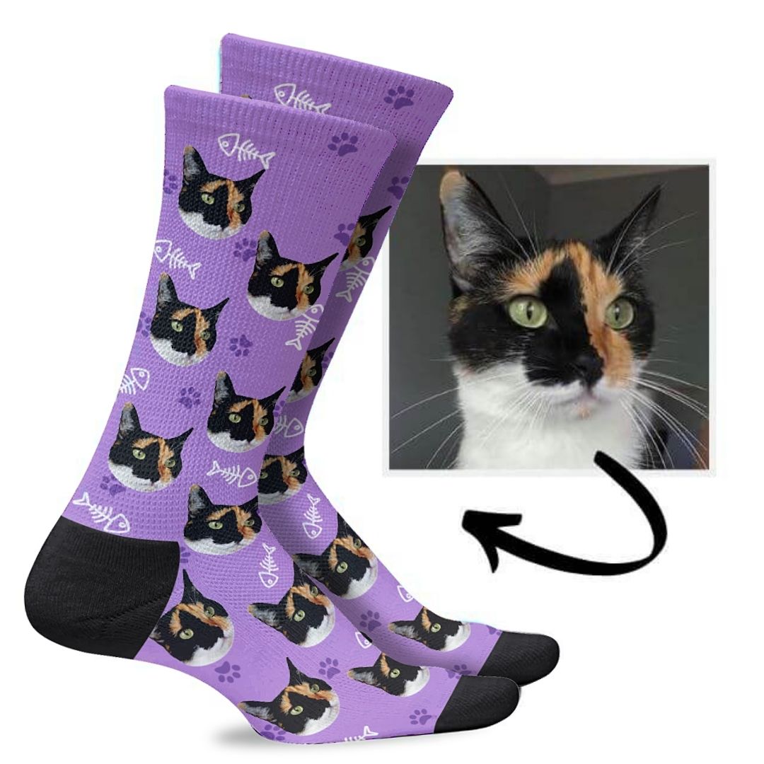 Custom Cat Socks2