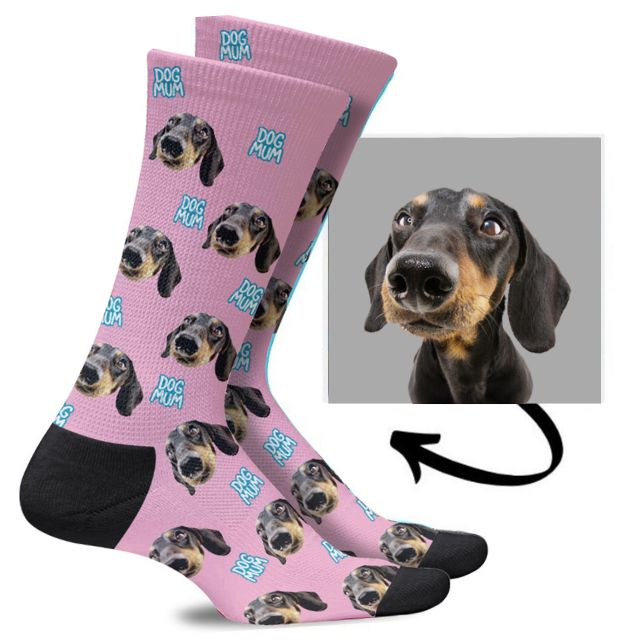 Best Custom Dog Socks Australia  Personalised Dog Face Socks Online -  Pulse Socks