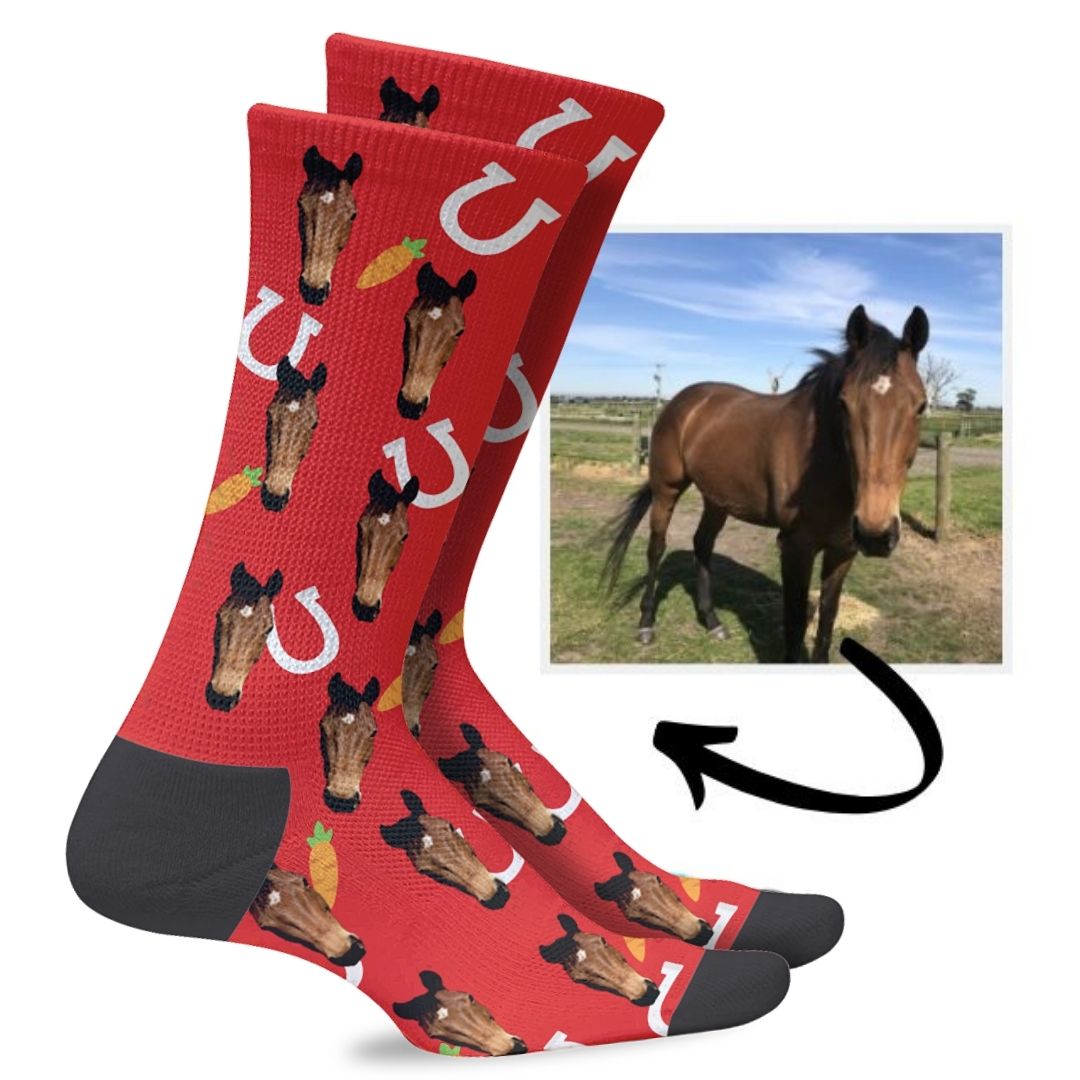 Custom Horse Socks